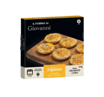 MINI PIZZA 3 QUESOS 3X3