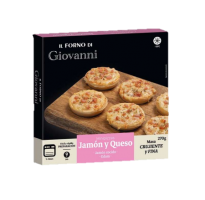 MINI PIZZA JAMON 3X3