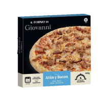 PIZZA BACON Y ATUN 25 CM