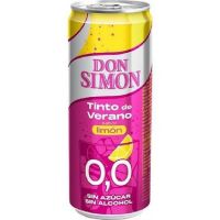 TINTO DE VERANO LIMON 0,0 LATA 33cl 