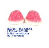 BESO DE FRESA AZUCAR